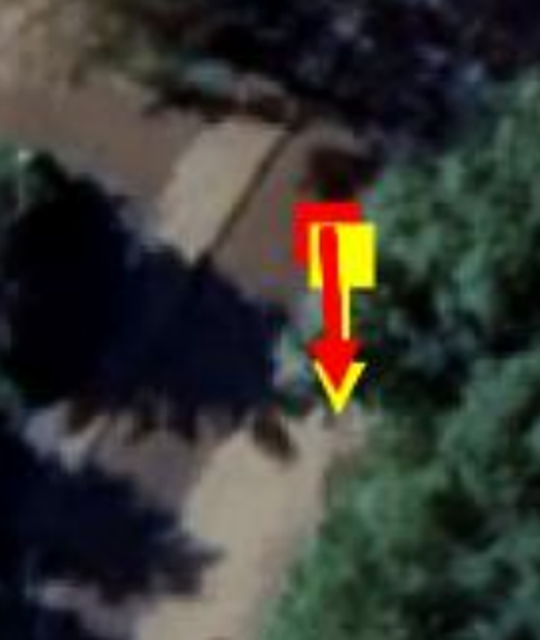 Magnified MGL yaw comparison: red ground truth and yellow estimate nearly overlap